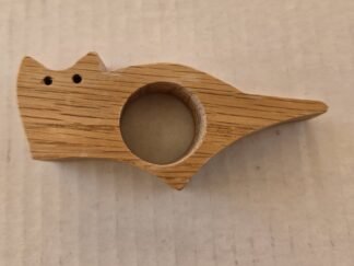 Cat/Fox Thumb Book Holder, Oak