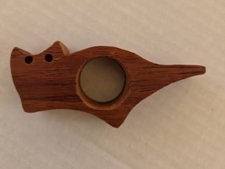 Cat/Fox Thumb Book Holder, Padauk