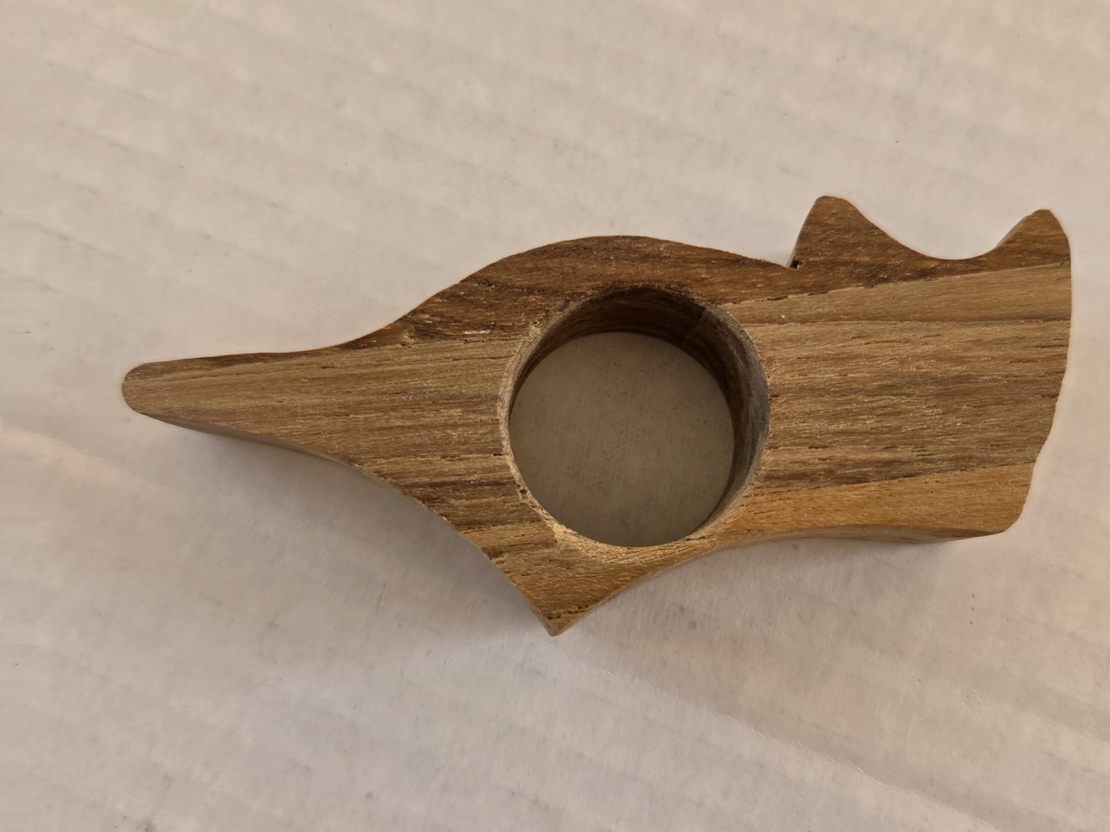 Cat/Fox Thumb Book Holder, Teak