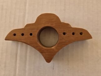 Flying Saucer Thumb Book Holder, Teak