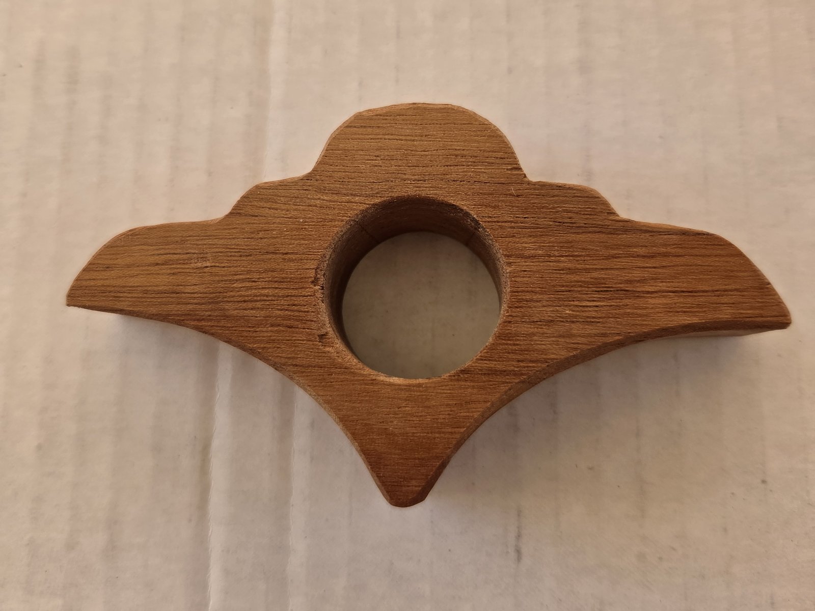 Flying Saucer Thumb Book Holder, Teak - Image 2