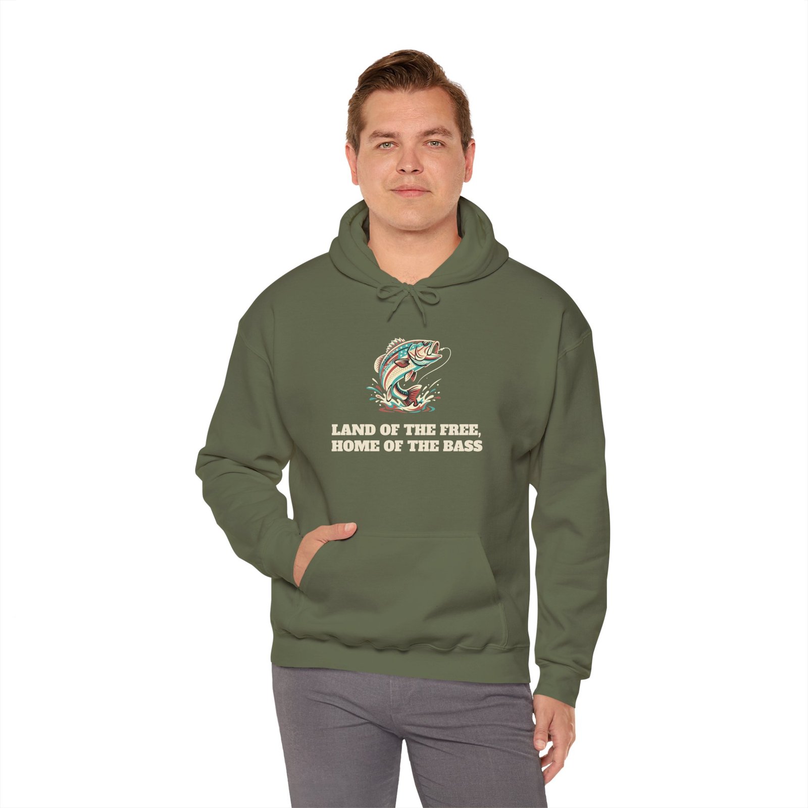 Land of the Free, Home of the Bass Hoodie - Image 25