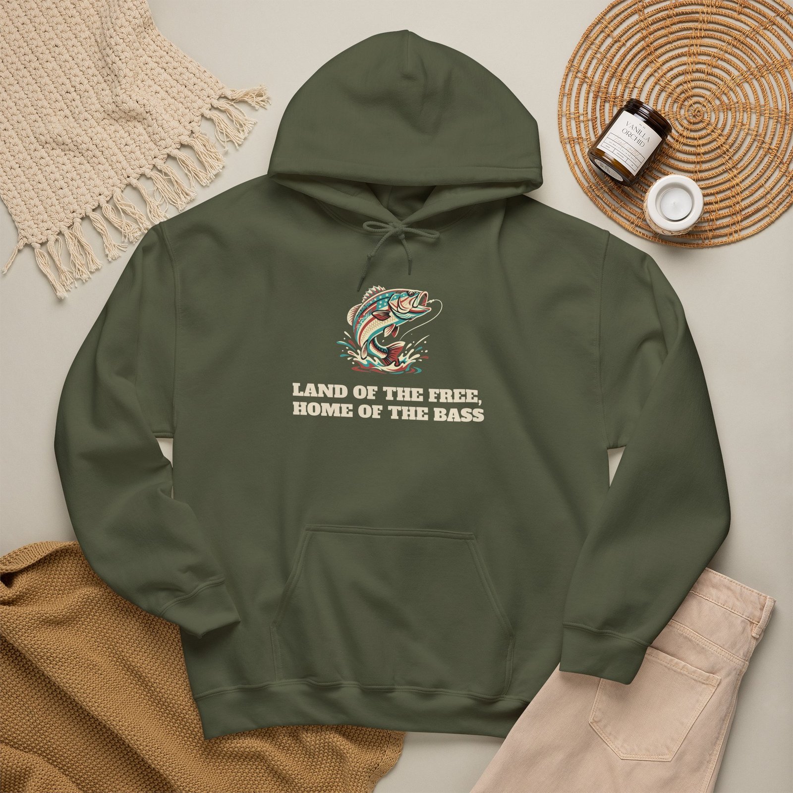 Land of the Free, Home of the Bass Hoodie - Image 24