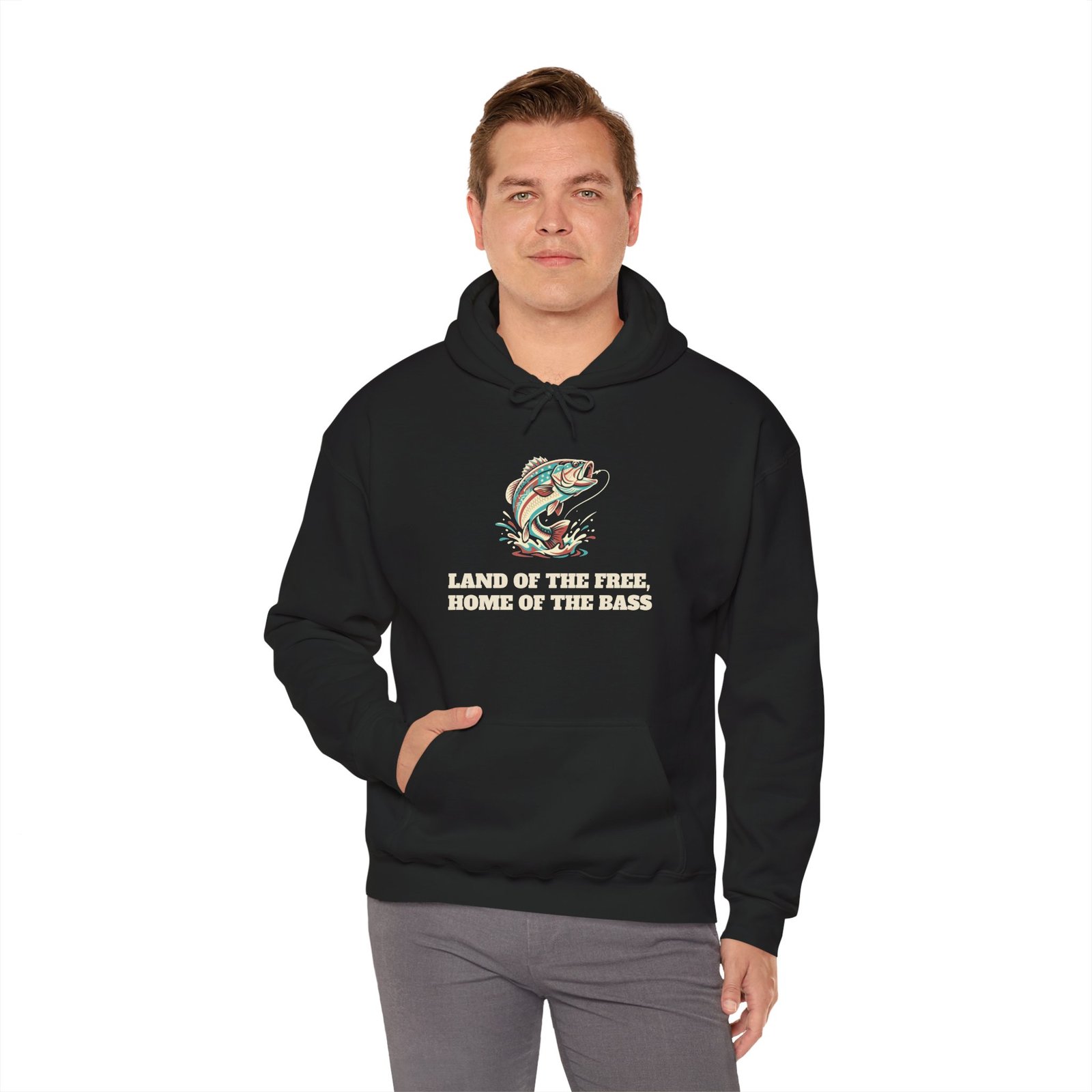 Land of the Free, Home of the Bass Hoodie - Image 10