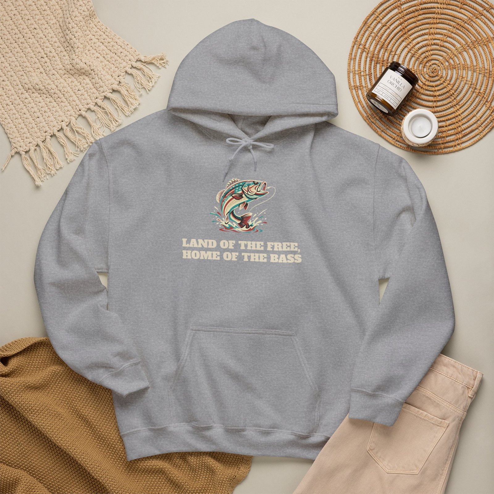 Land of the Free, Home of the Bass Hoodie - Image 14