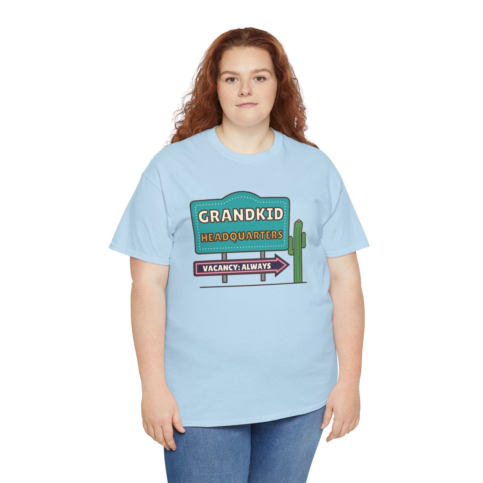Grandkid Headquarters Unisex T-Shirt | Vacancy: Always Grandparent Gift - Image 12