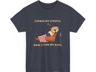 Earned My Stripes. Now I Earn My Naps. Unisex T-Shirt | Funny Grandpa Nap Gift