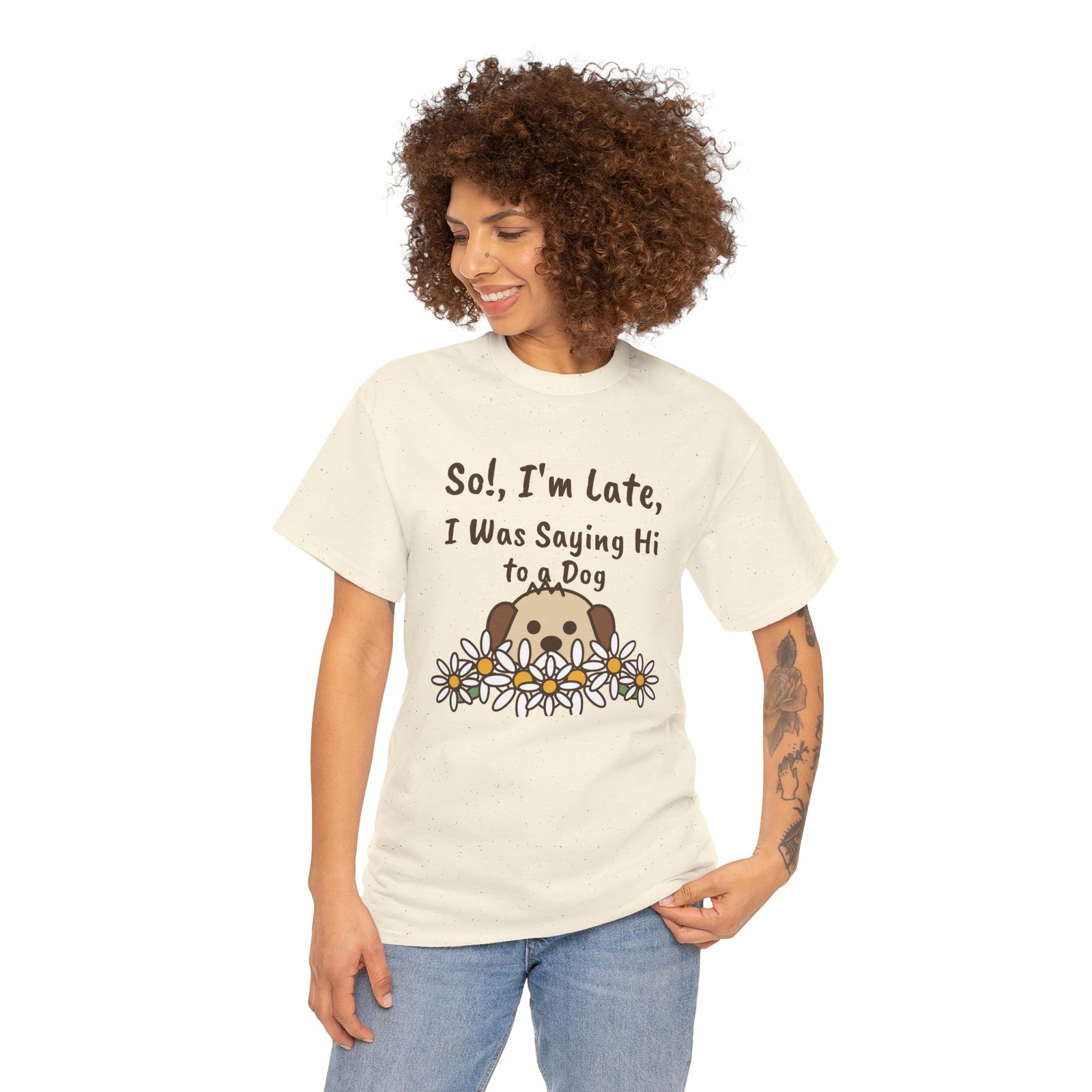So!, I'm Late Unisex T-Shirt | Funny Dog Lover Gift - Image 8