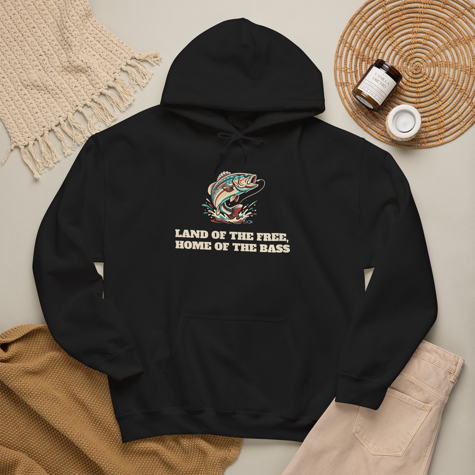 Land of the Free, Home of the Bass Hoodie - Image 9