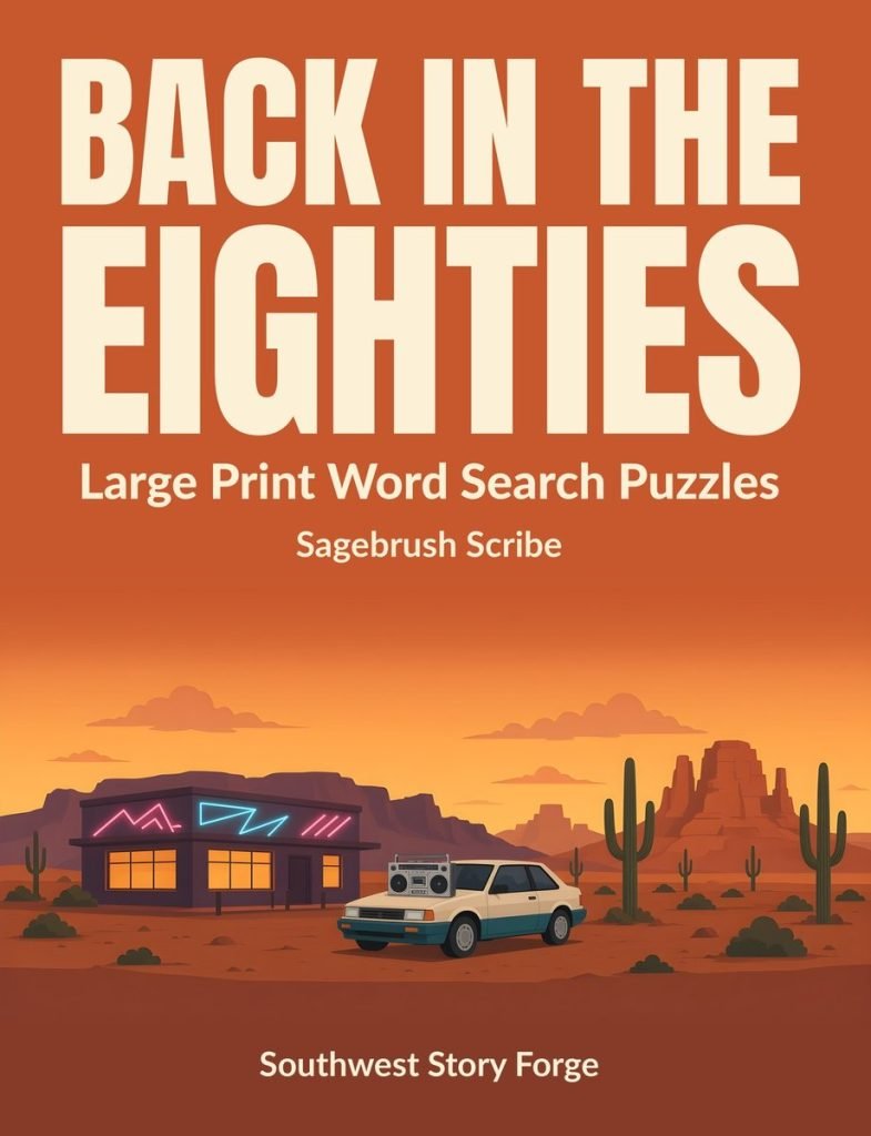 Front cover of Back in the Eighties by Sagebrush Scribe